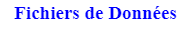 datafiles